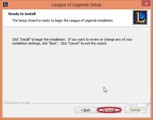 League of Legends Instalador Final